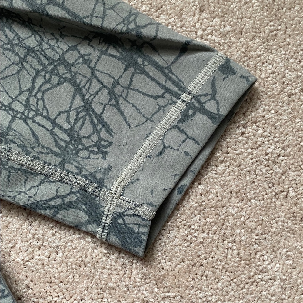 Lululemon Wunder Train High-Rise Tight 25"  Rover Black Crackle Print Sz 6 - Picture 6 of 10